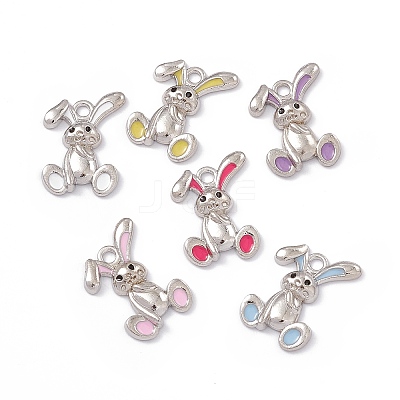 Alloy Enamel Pendants ENAM-C006-05P-1