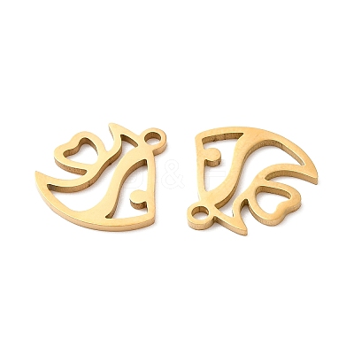 201 Stainless Steel Pendants LS-STAS-I199-D01-G-1