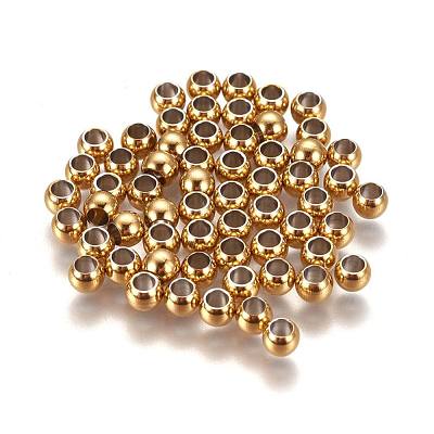 304 Stainless Steel Spacer Beads X-STAS-L222-42B-G-1