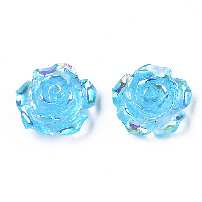 Transparent Resin Cabochons CRES-N030-001C-1