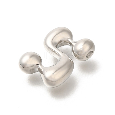 Rack Plating Brass Beads KK-S051-01P-S-1