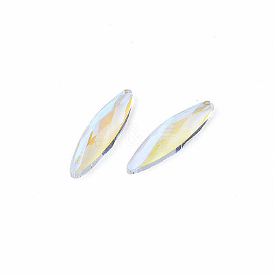 Glass Rhinestone Cabochons MRMJ-N027-013A-1