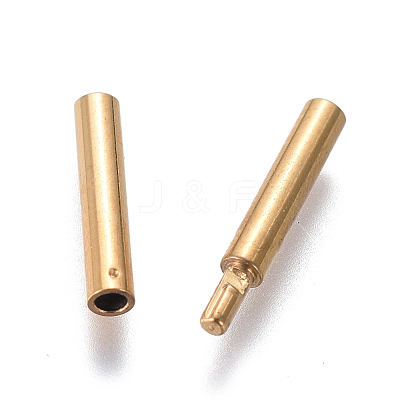 304 Stainless Steel Bayonet Clasps STAS-L134-03G-1