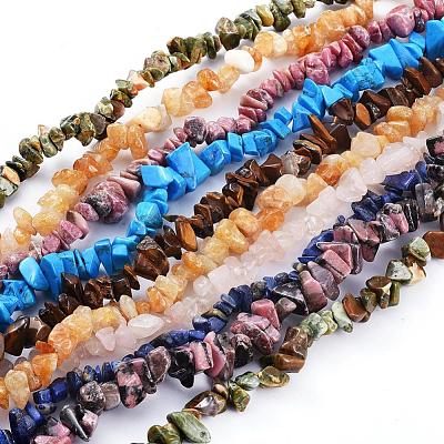 Natural Mixed Gemstone Beads Strands G-K220-01-1