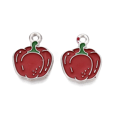 Alloy Enamel Pendants ENAM-Q003-02A-P-1