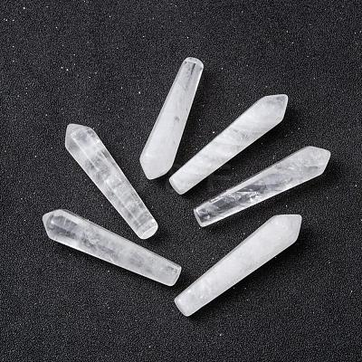 Natural Quartz Crystal Pointed Beads G-P393-M05-1