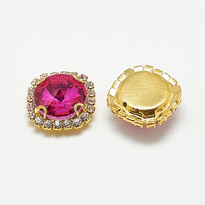 Sew on Rhinestone RGLA-T121-14mm-09G-1