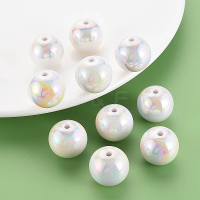 Opaque Acrylic Beads X-MACR-S370-D20mm-01-1
