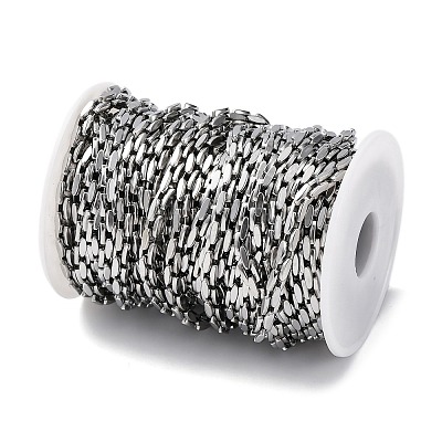 304 Stainless Steel Boston Link Chains STAS-P386-05C-P-1