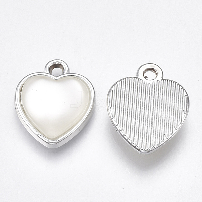 UV Plating Acrylic Pendants OACR-T005-65P-1