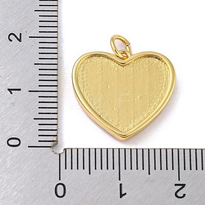 Rack Plating Brass Pendants KK-A200-04G-1