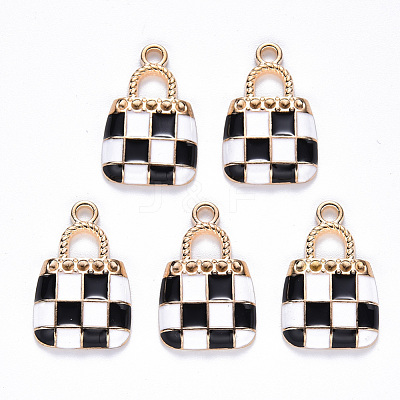 Alloy Enamel Pendants X-ENAM-N054-006C-1