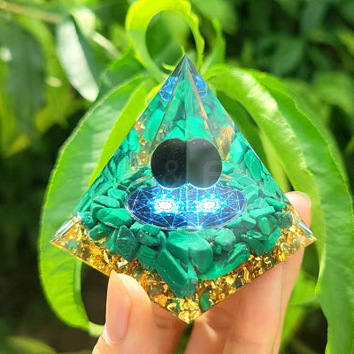 Orgonite Pyramid Resin Energy Generators PW-WG00C2D-02-1