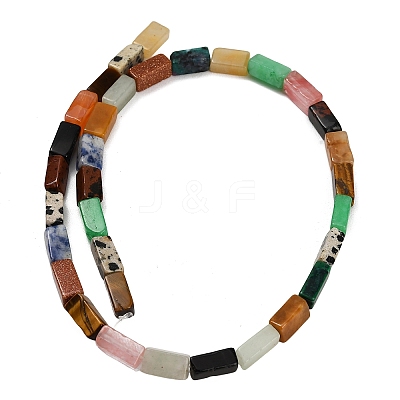 Natural & Synthetic Mixed Stone Beads Strands GG-CBA5B6F-G01-01-1