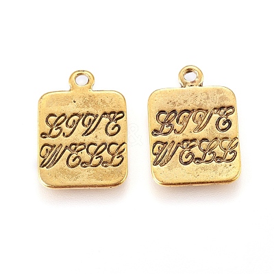Tibetan Style Pendants GLF11553Y-1