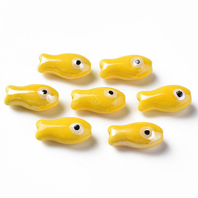 Handmade Porcelain Beads PORC-T007-06E-1