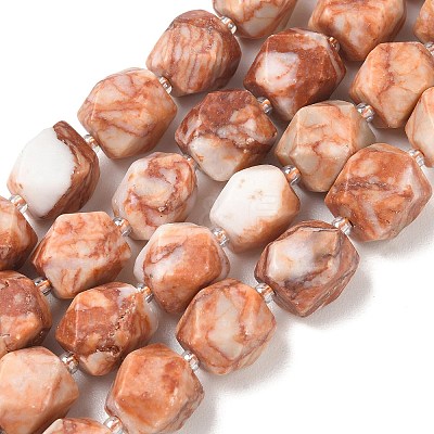 Natural Red Netstone Beads Strands GG-CBAF8A8-A02-01-1