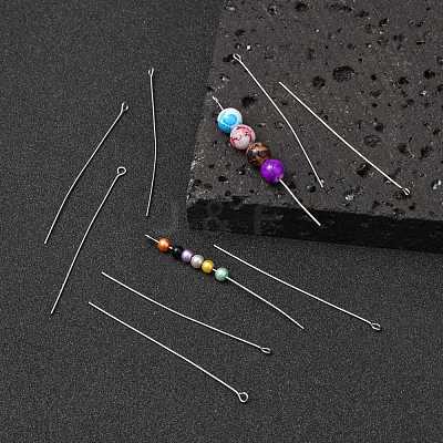 Tarnish Resistant 304 Stainless Steel Eye Pin STAS-R045-65mm-1