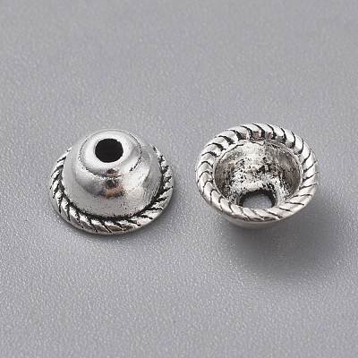 Tibetan Style Alloy Bead Caps LF5099Y-1