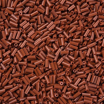Opaque Colours Glass Bugle Beads SEED-N005-001-B01-1