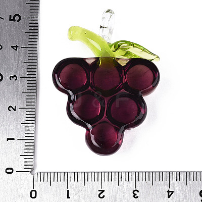 Handmade Lampwork Pendants LAMP-N034-16E-1