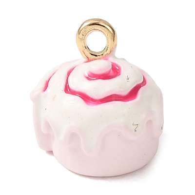 Brass Enamel Pendants KK-CBA8989-01A-1