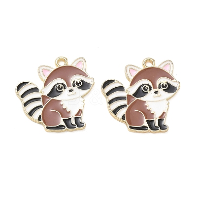 Alloy Enamel Pendants AL-CBAD3B4-01G-1