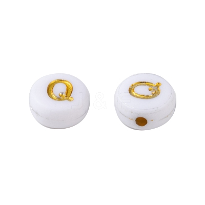 Plating Acrylic Beads PACR-JQ0001-01-1