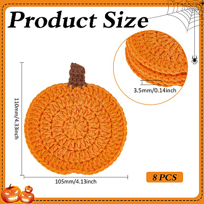 Polyester Cup Mats AJEW-WH0766-37-1