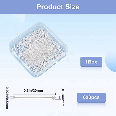 600Pcs Jewelry Findings KK-SP0001-71A-S-1