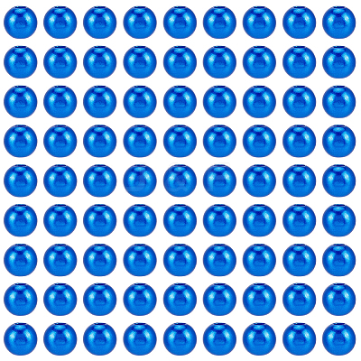 Spray Painted ABS Plastic Imitation Pearl Beads OACR-PA0001-38A-01-1