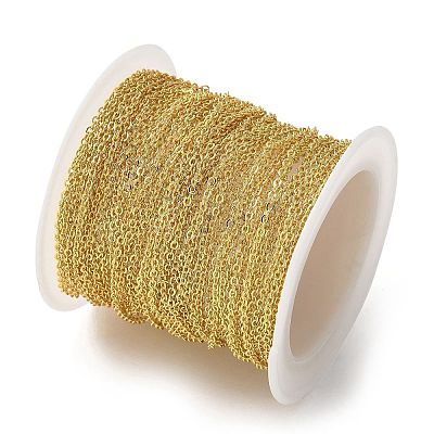 Brass Cable Chains CHC-U002-05G-02-1