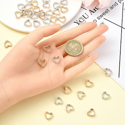 45Pcs 3 Colors CCB Plastic Beads Frames FIND-YW0005-27-1