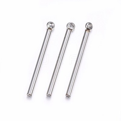 Tarnish Resistant 201 Stainless Steel Pendants STAS-F174-03P-C-1