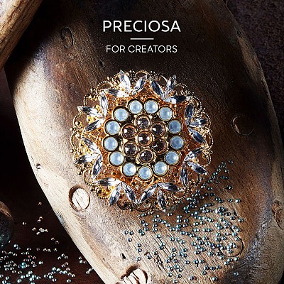 Preciosa® Crystal Hotfix Flatback Stones Y-PRC-HSS10-10020-1