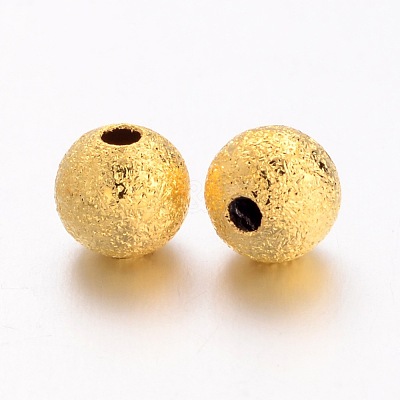 Brass Textured Beads EC248-NF-M-1