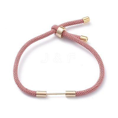 Braided Nylon Cord Bracelet Making MAK-A017-D01-04G-1