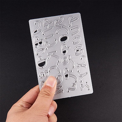 Letter and Number Frame Metal Cutting Dies Stencils DIY-PH0019-28-1
