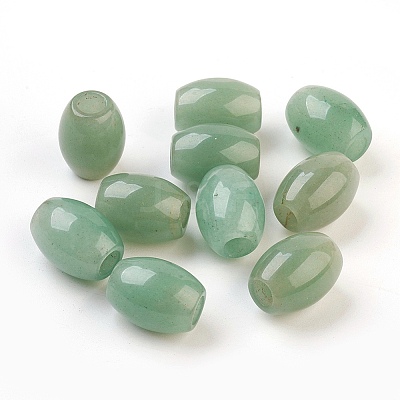 Natural Green Aventurine European Beads X-G-F580-A05-1