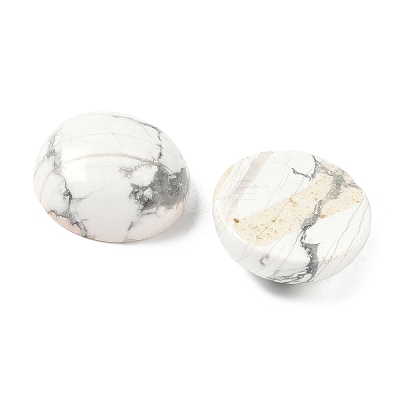 Natural Howlite Cabochons G-C189-04A-1