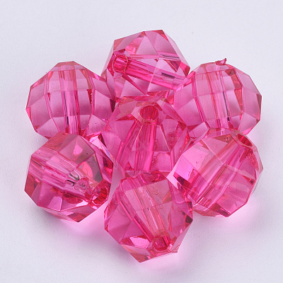 Transparent Acrylic Beads X-TACR-Q256-20mm-V08-1