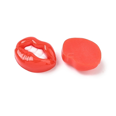 Funny Opaque Resin Cabochons CRES-D312-01A-1