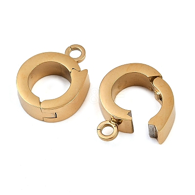 304 Stainless Steel Twister Clasps STAS-B095-04G-03-1