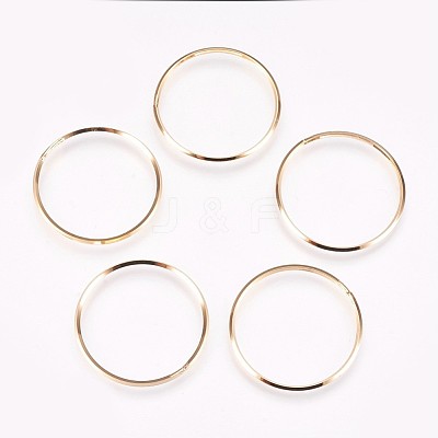 Brass Linking Rings KK-P157-54G-NF-1
