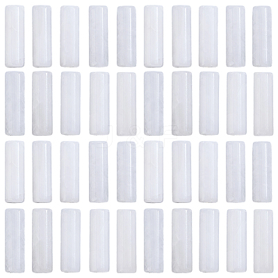 1 Strand Natural White Jade Beads Strands G-PA0002-23-1
