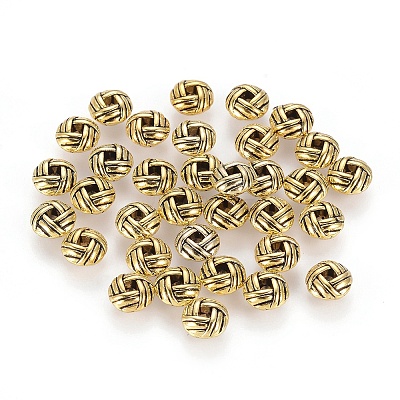 Zinc Alloy Spacer Beads LS-PALLOY-ZN25847-AG-LF-1