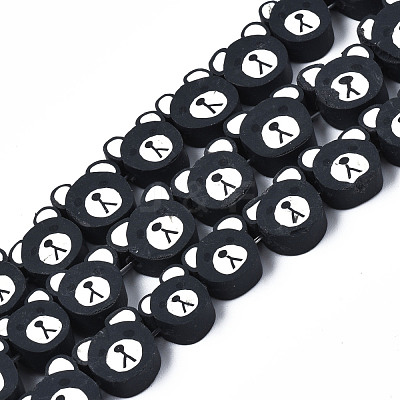 Handmade Polymer Clay Beads Strands CLAY-T020-15-1