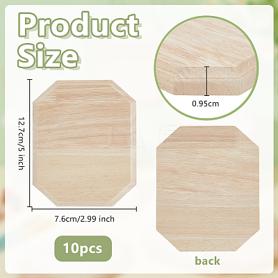 Unfinished Wood Board DIY-WH0591-308-1