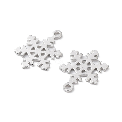 Rhodium Plated 925 Sterling Silver Charms STER-C003-19P-1