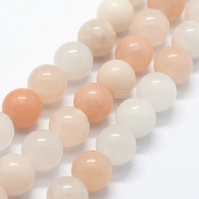 Natural Pink Aventurine Beads Strands G-I199-22-4mm-1